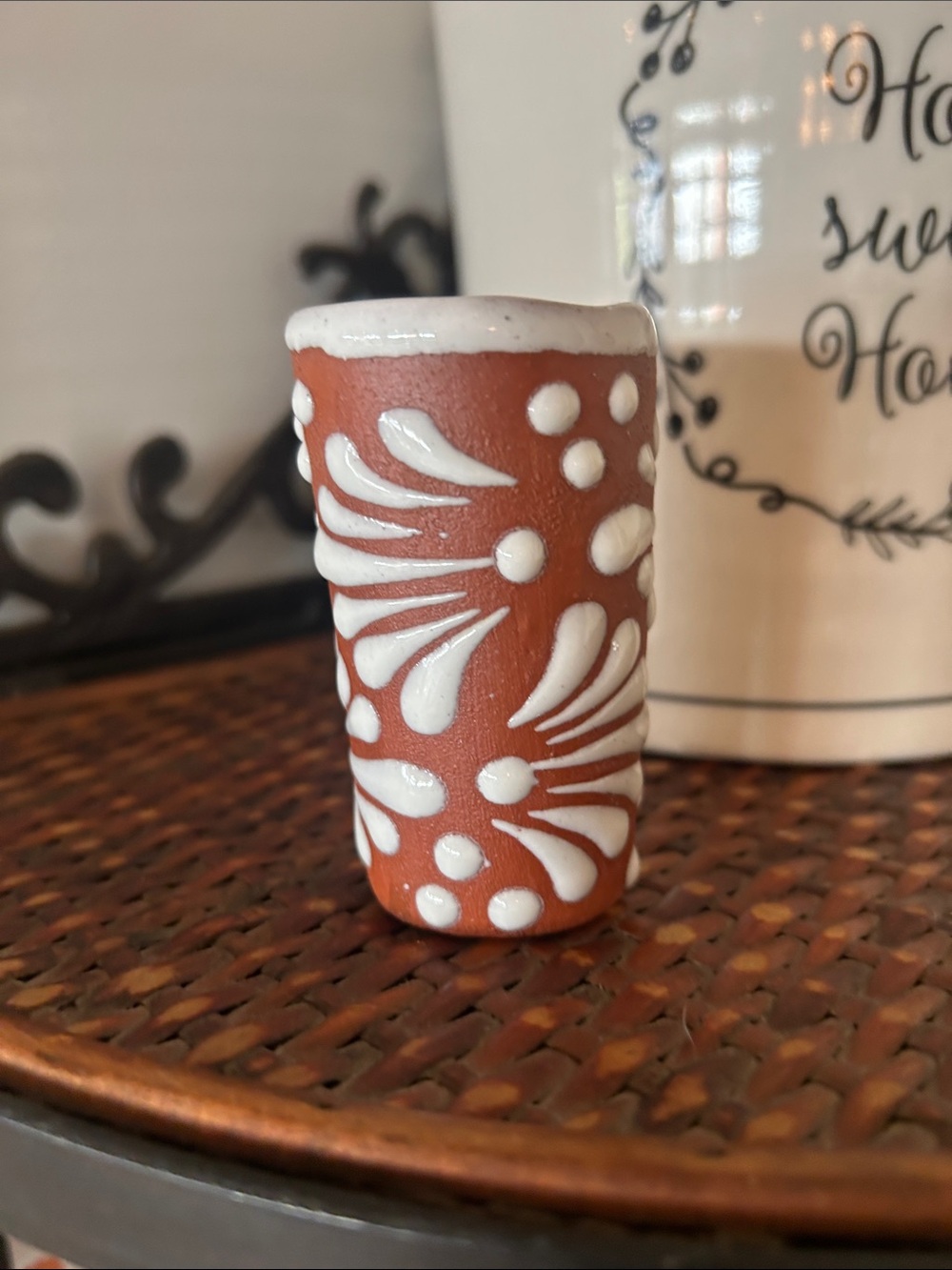 New  Talavera shot glass